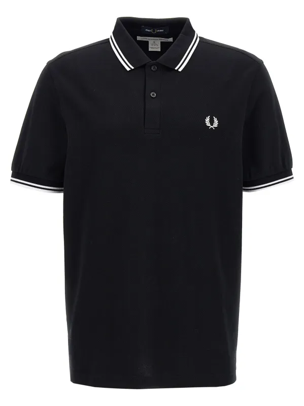 Comme Des GarçOns Shirt X Fred Perry Polo White/Black made by Wanan Luxury