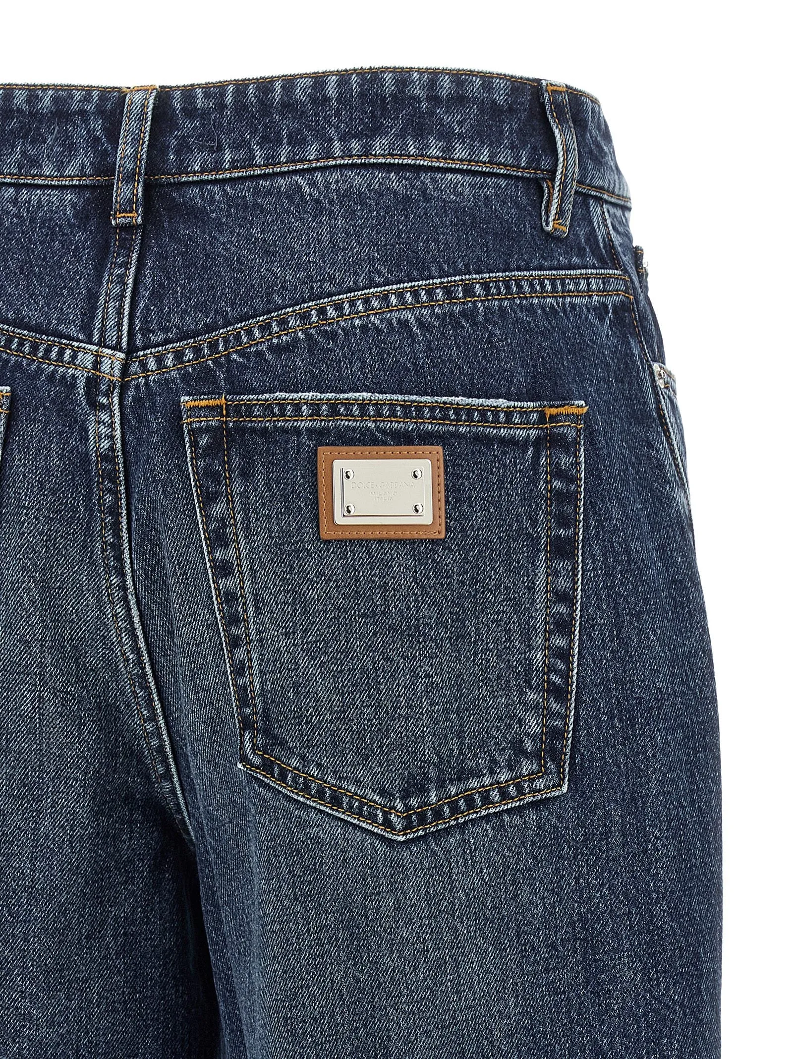 Logo Plaque Jeans Blue sold by Wanan Luxury product image thumbnail 4