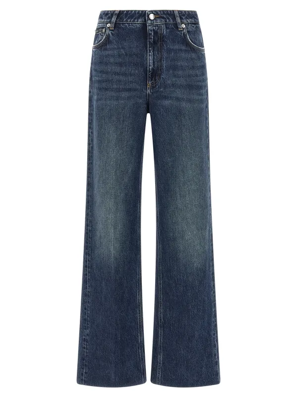 Logo Plaque Jeans Blue made by Dolce & Gabanna