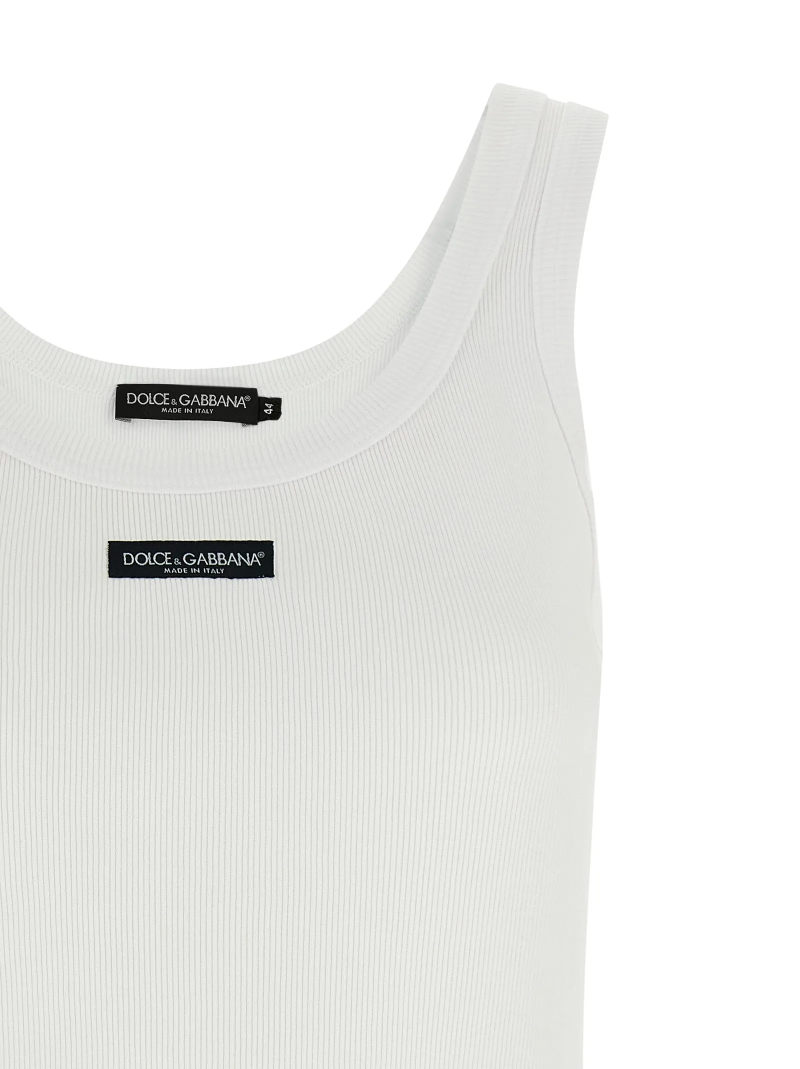 Logo Patch Tank Top White sold by Wanan Luxury product image thumbnail 3