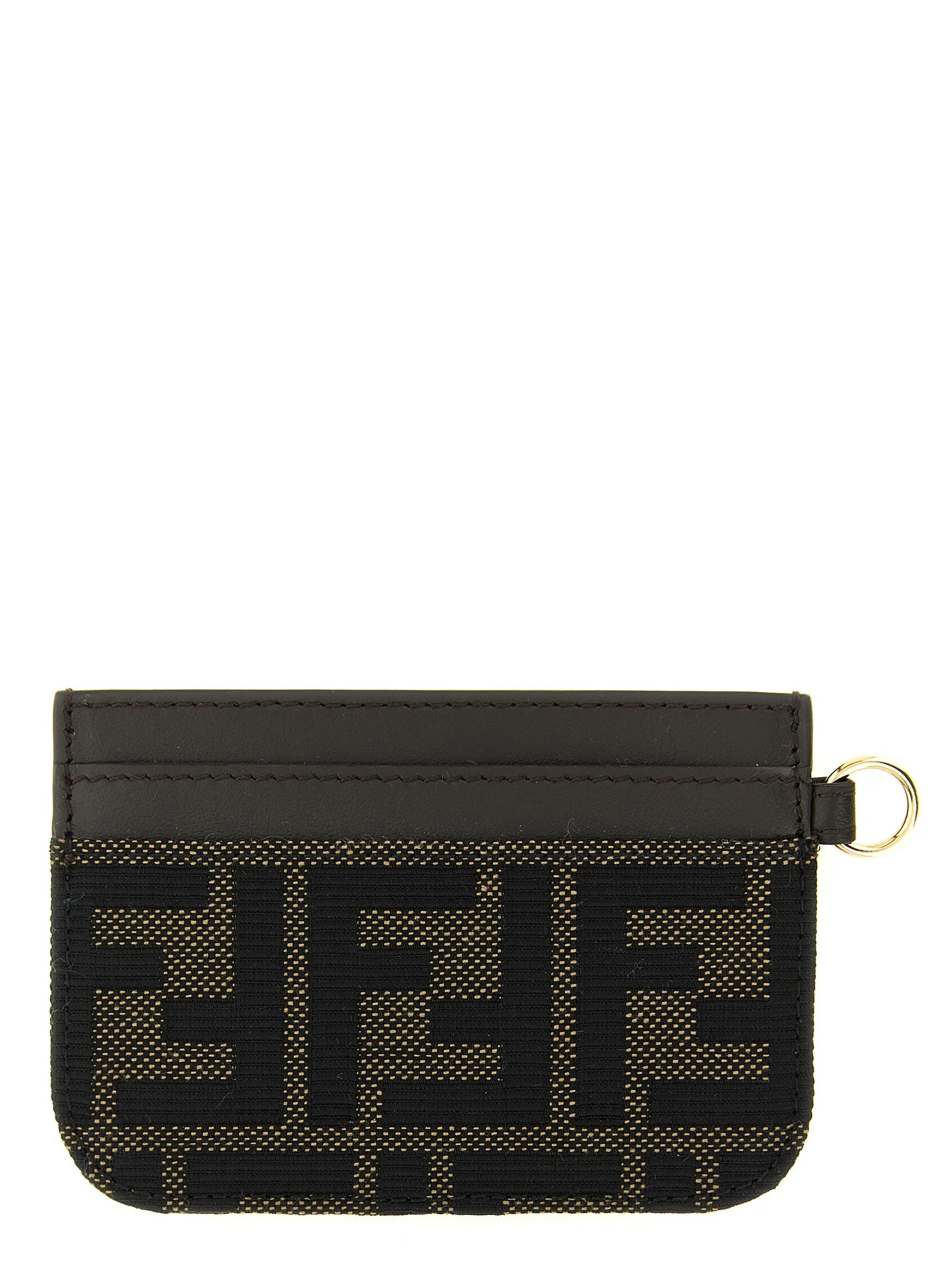 Ff Jacquard Cardholder Wallets And Card Holders Brown sold by Wanan Luxury product image thumbnail 2