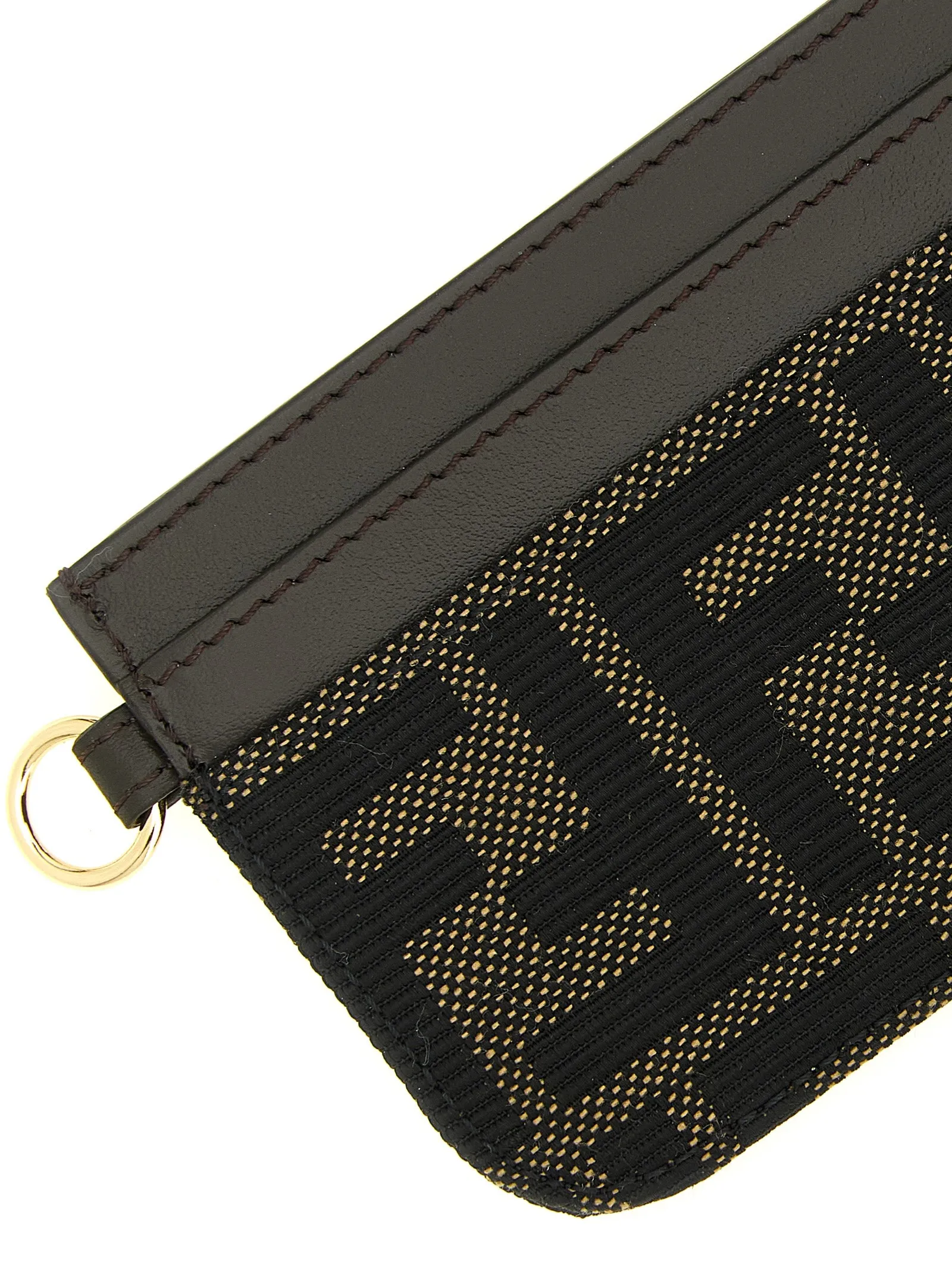 Ff Jacquard Cardholder Wallets And Card Holders Brown sold by Wanan Luxury product image thumbnail 3