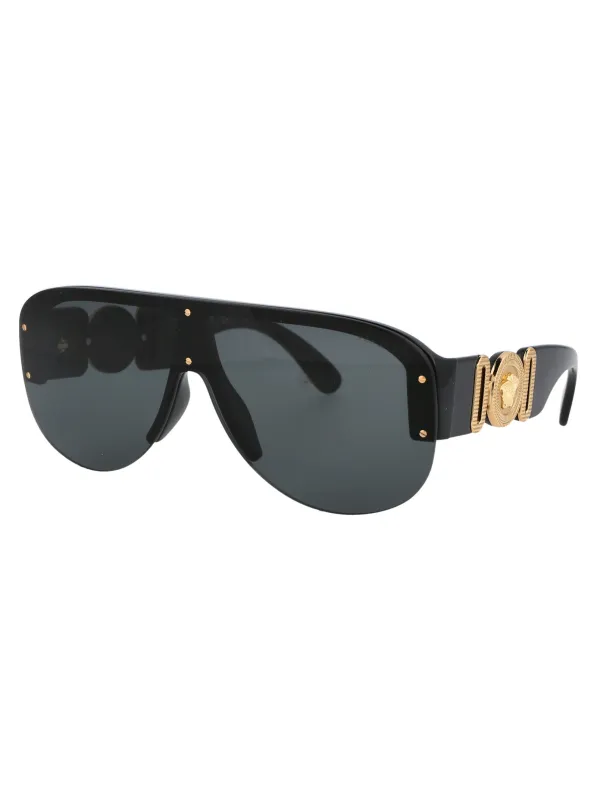 0VE4391 Geometrical Sunglasses made by Versace