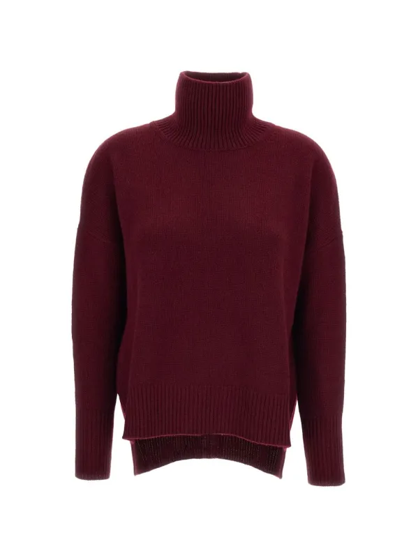 Heidi Cashmere Turtle-Neck Sweater made by Lisa Yang