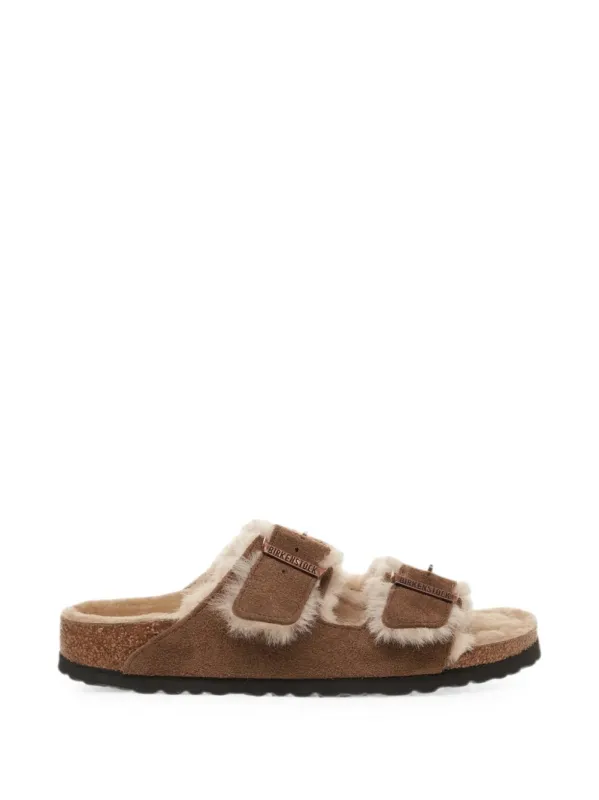 Arizona Shearling Sandals made by Birkenstock