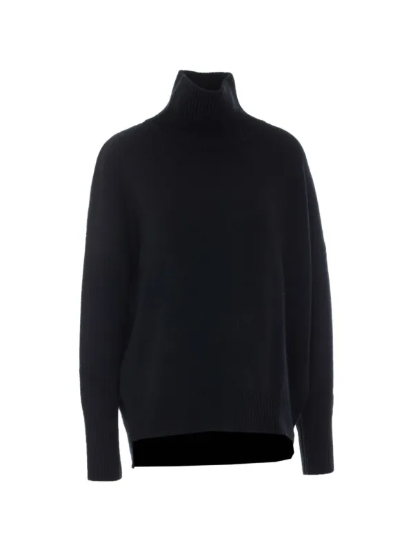 Heidi Cashmere Turtle-Neck Sweater made by Lisa Yang