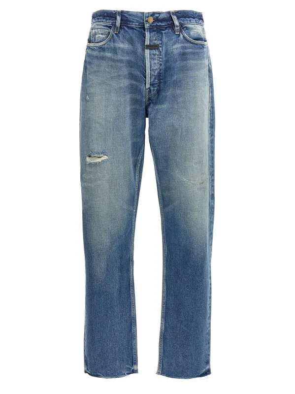 Straight 5 Pocket Jeans Blue made by Fear of God