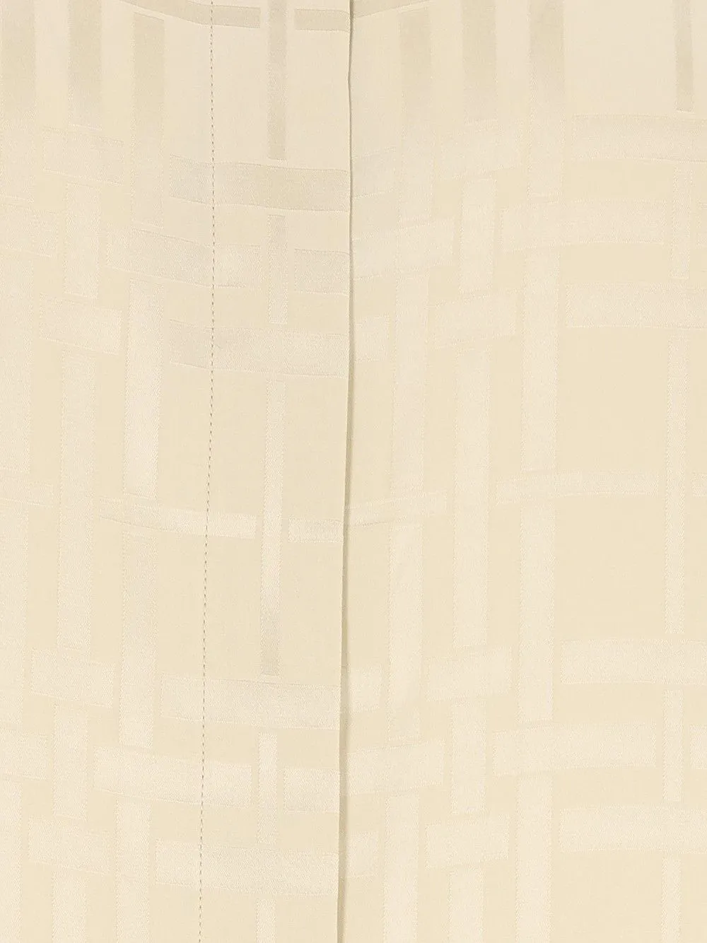 Dorothea Silk Check Shirt White sold by Wanan Luxury product image thumbnail 4