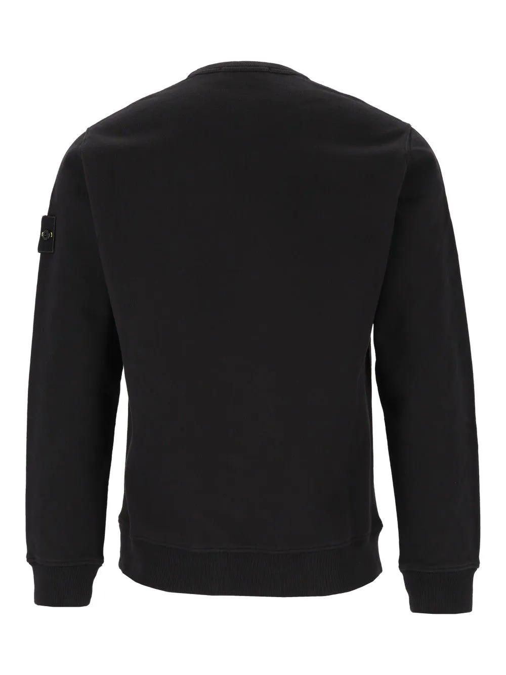 Brushed Organic Cotton Fleece, Garment Dyed Sweatshirts Black sold by Wanan Luxury product image thumbnail 2