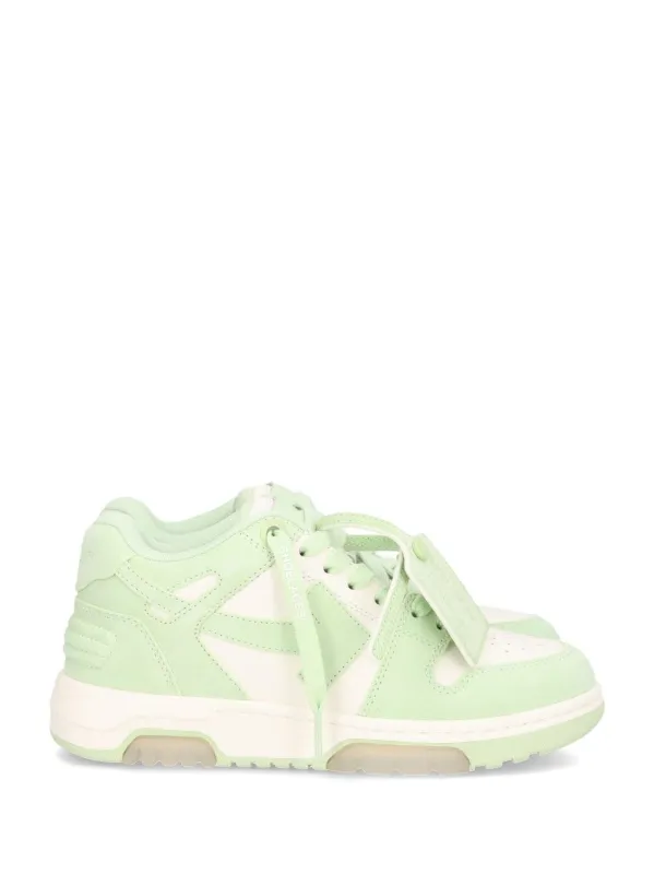 Out Of Office Sneakers Green made by Off-White