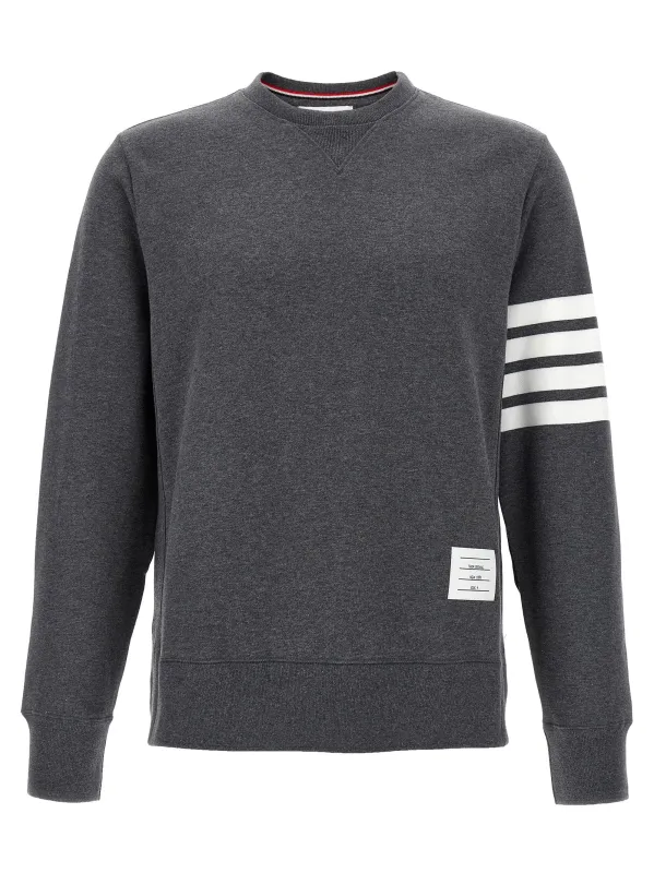 Classic Loopback 4-Bar Sweatshirt Gray made by Thom Browne