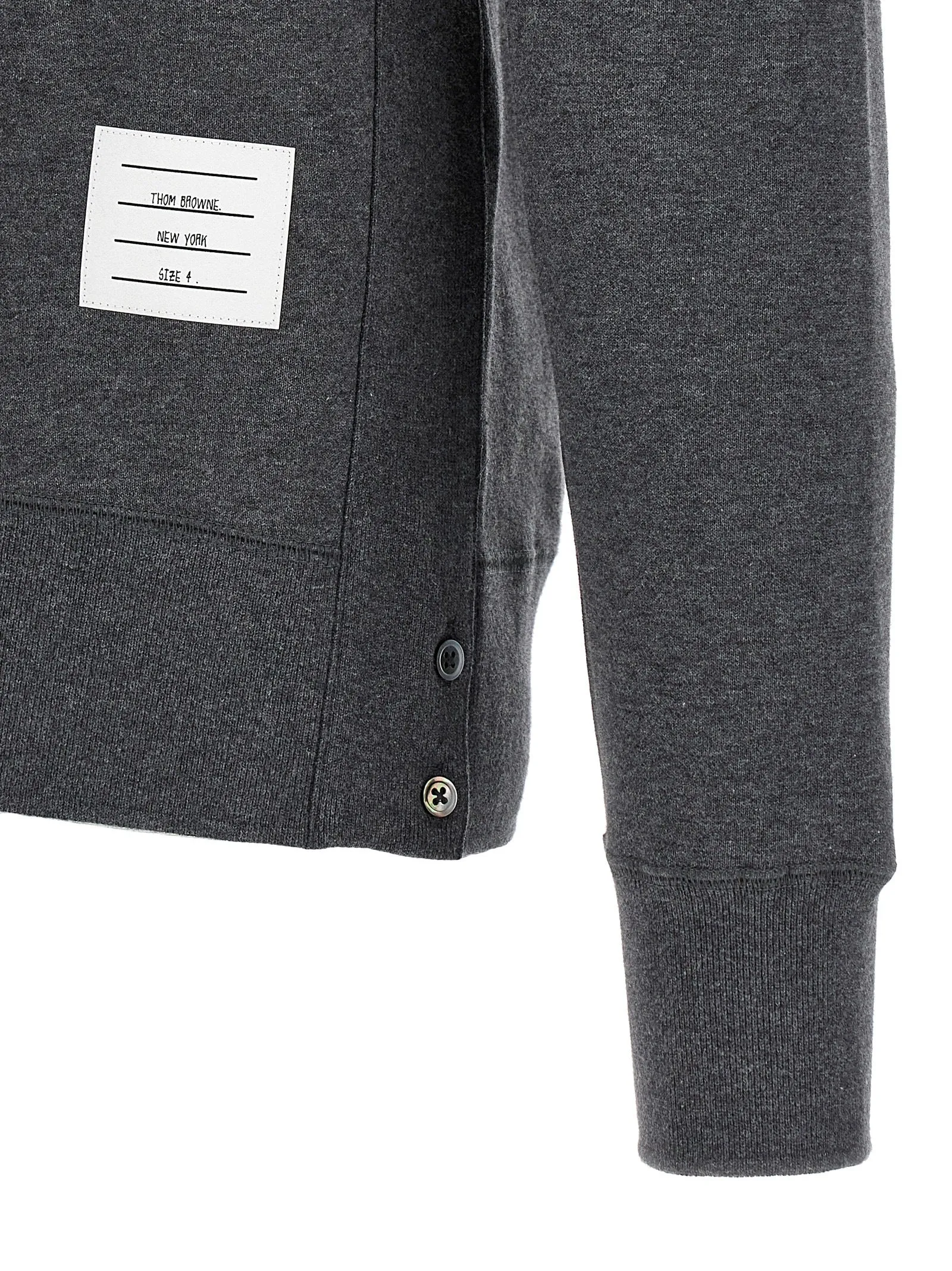 Classic Loopback 4-Bar Sweatshirt Gray sold by Wanan Luxury product image thumbnail 4