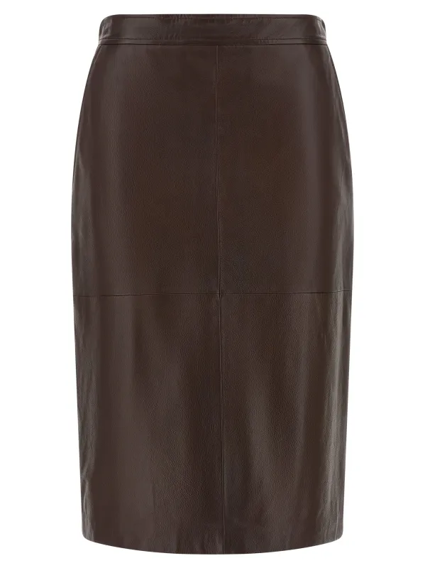 Msttimore Skirts Brown made by MaxMara