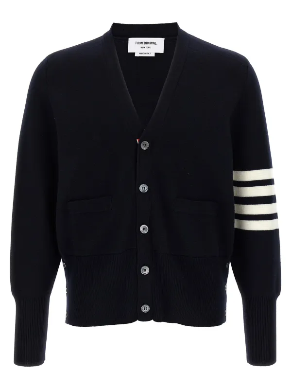 4-Bar Sweaters And Cardigans Blue made by Thom Browne