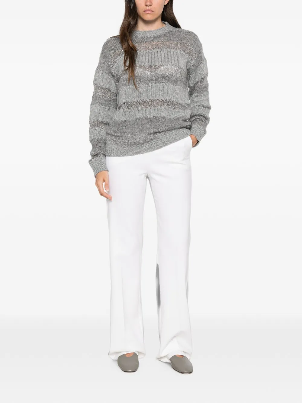 Wool Crewneck Sweater sold by Wanan Luxury product image thumbnail 4
