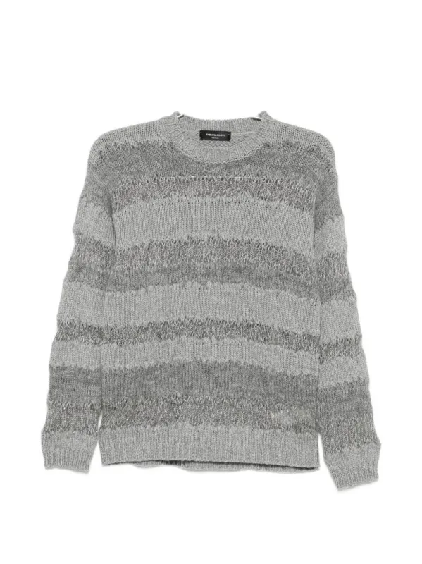 Wool Crewneck Sweater made by Fabiana Filippi