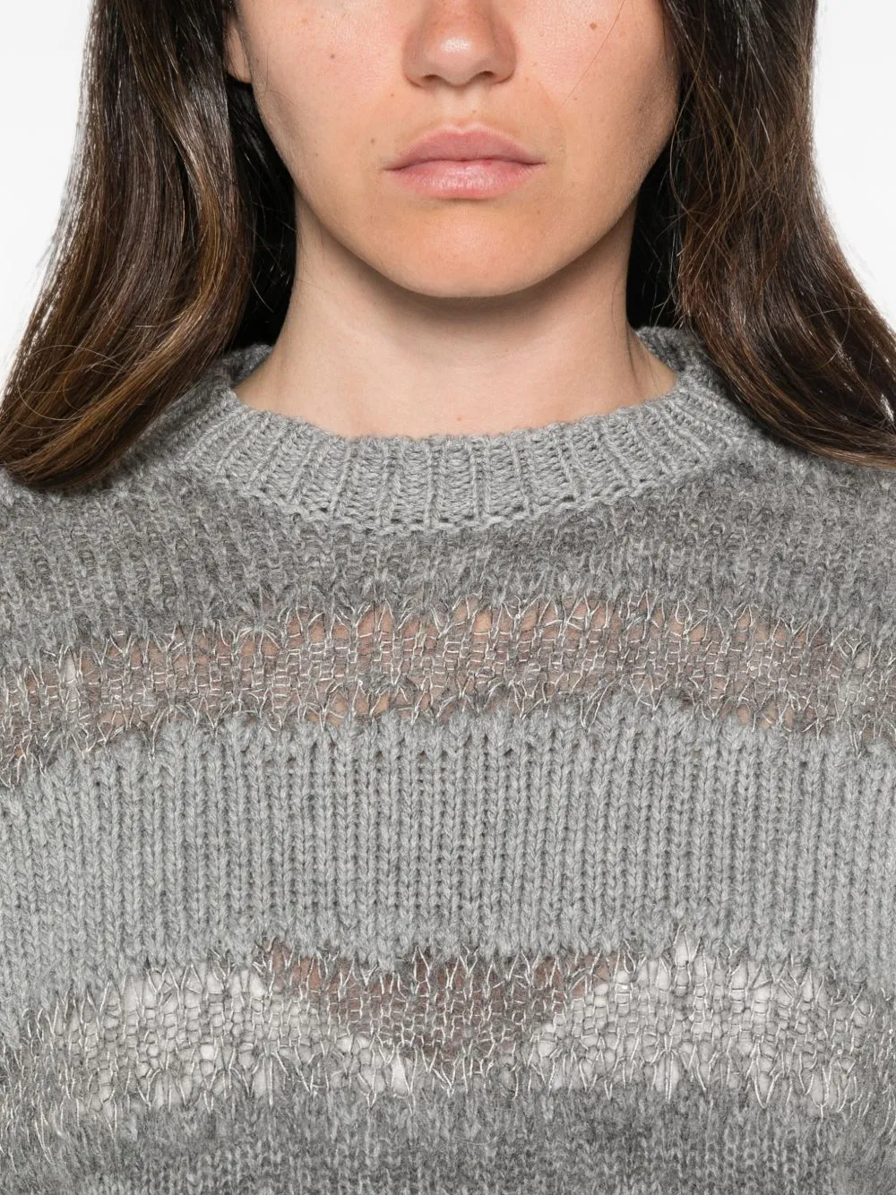 Wool Crewneck Sweater sold by Wanan Luxury product image thumbnail 2
