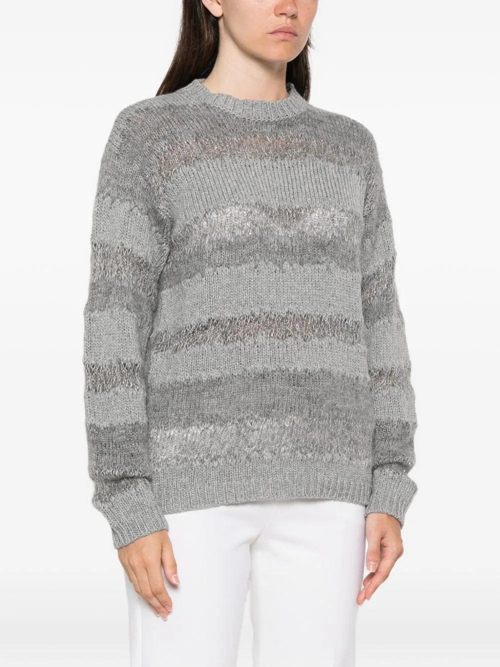 Wool Crewneck Sweater sold by Wanan Luxury product image thumbnail 3