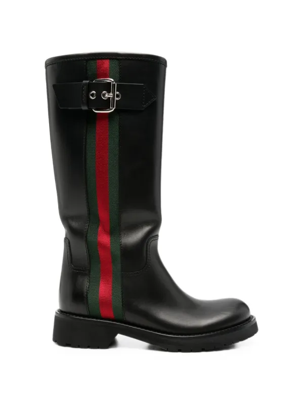 Boots Black made by Gucci
