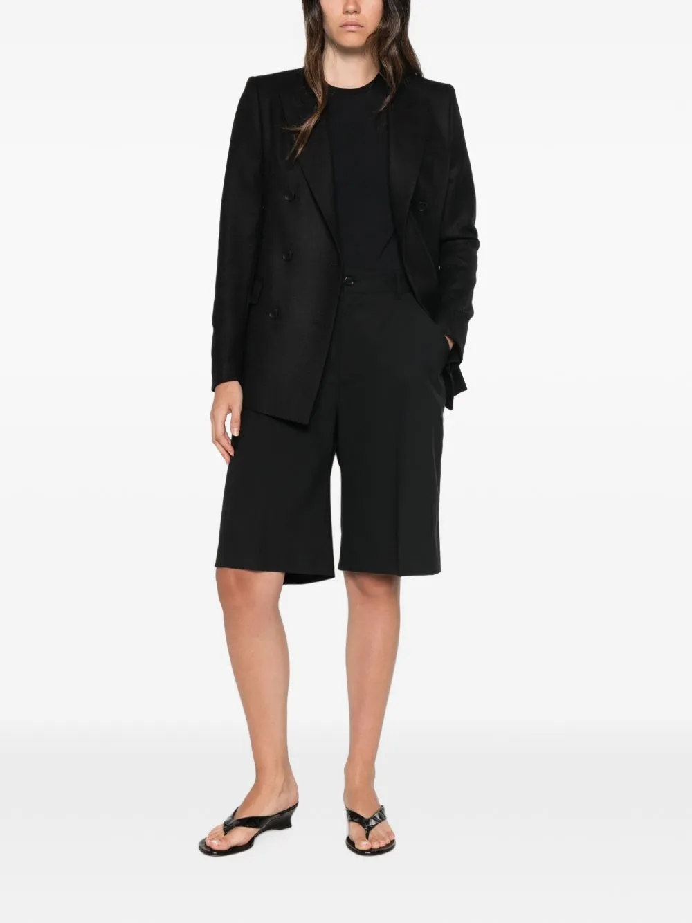 Wool Double-Breasted Jacket sold by Wanan Luxury product image thumbnail 5