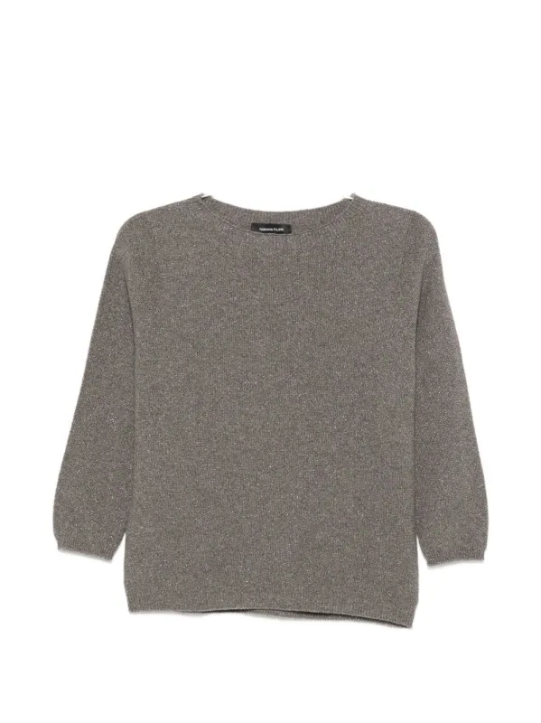 Wool Crewneck Sweater made by Fabiana Filippi