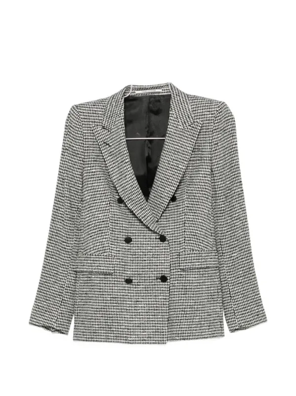 Wool Blend Double-Breasted Jacket made by Tagliatore