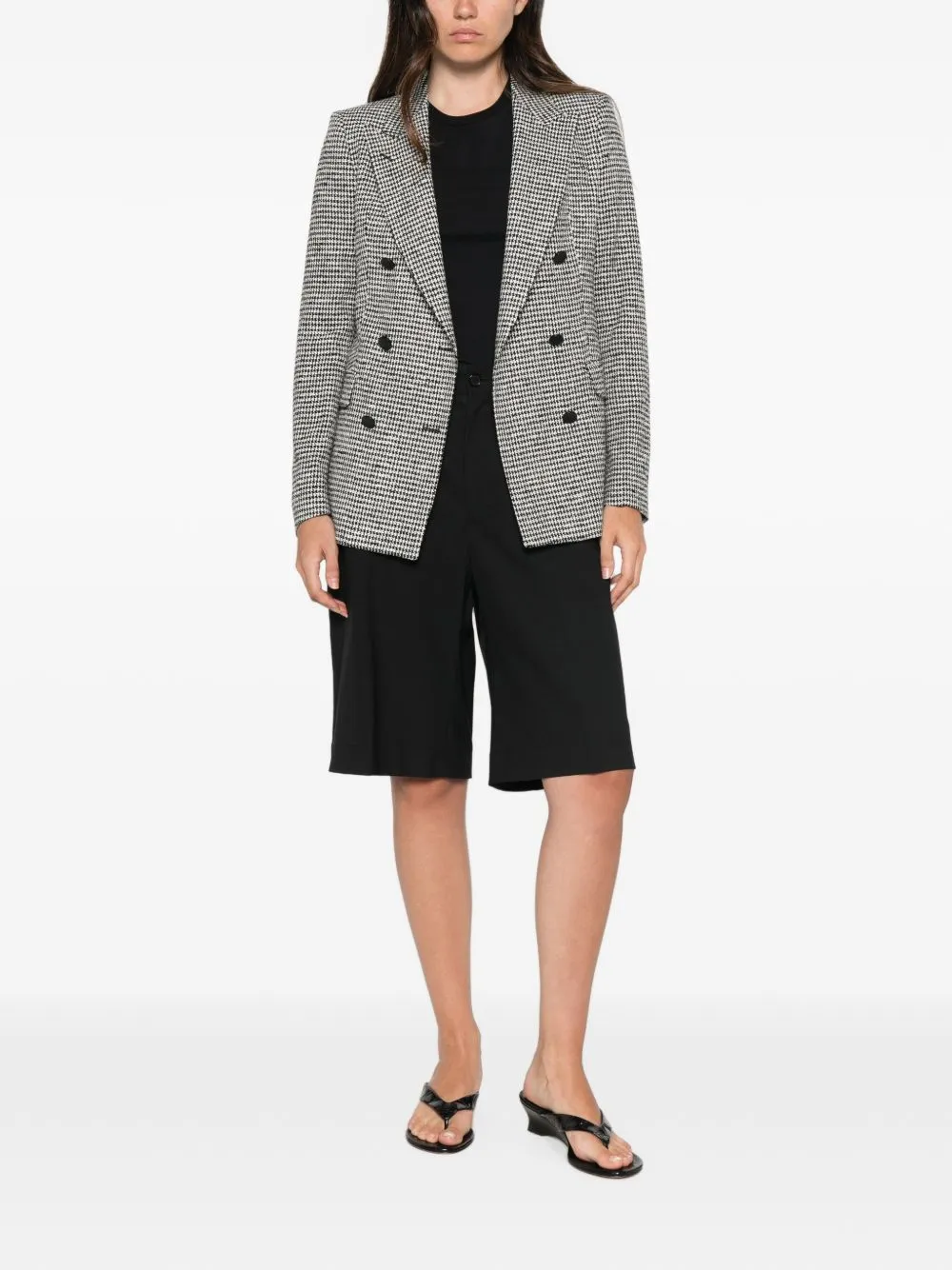 Wool Blend Double-Breasted Jacket sold by Wanan Luxury product image thumbnail 3