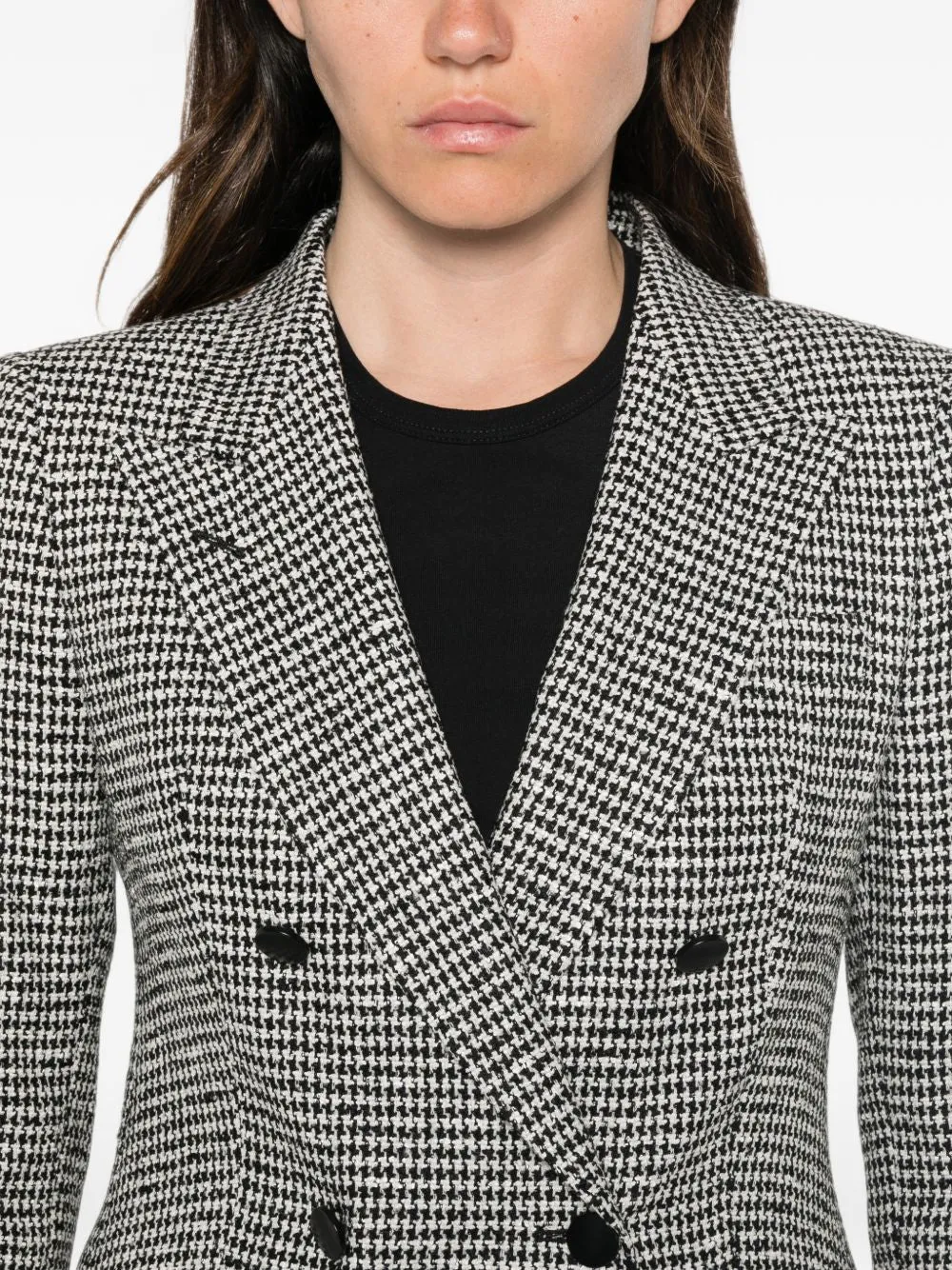 Wool Blend Double-Breasted Jacket sold by Wanan Luxury product image thumbnail 4