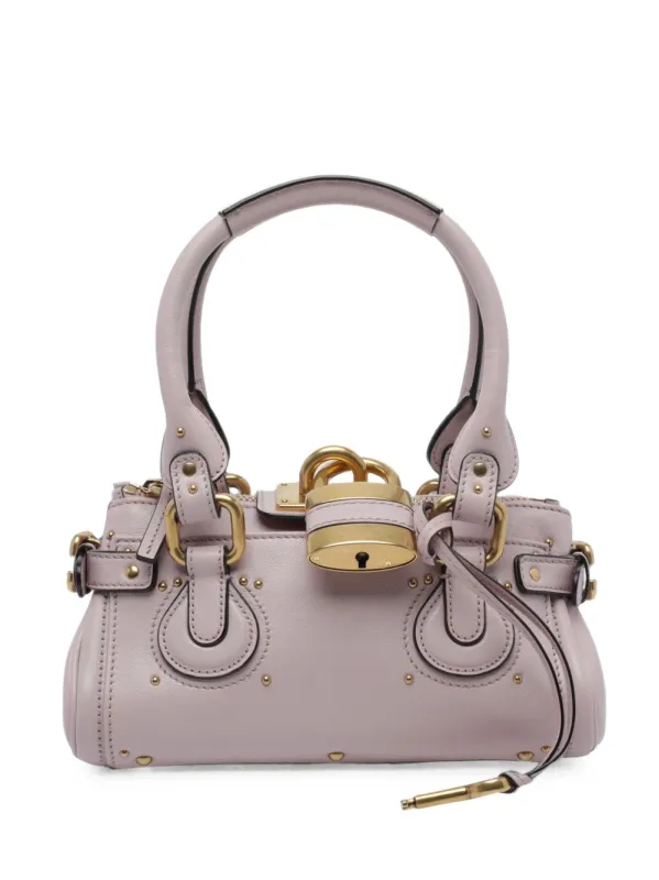 Paddington Small Leather Shoulder Bag made by Chloe