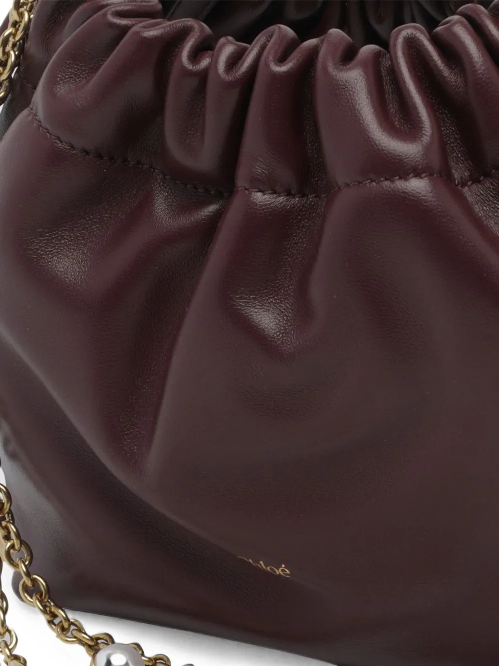 Chloé Icons Leather Mini Bucket Bag sold by Wanan Luxury product image thumbnail 3