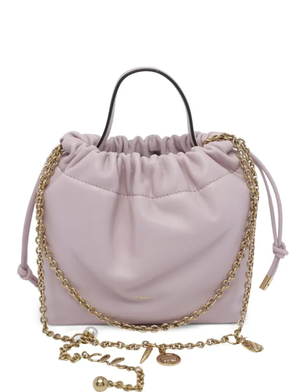 Chloé Icons Leather Mini Bucket Bag made by Chloe