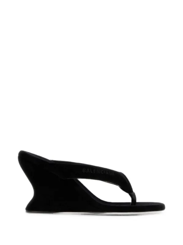 Sandals Black made by Balenciaga