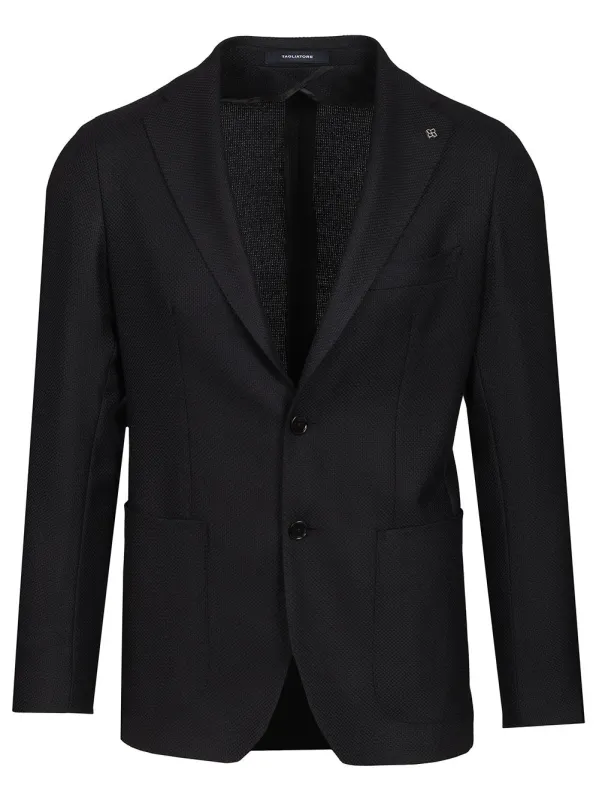 Montecarlo Operata 100 Lana Jackets Blue made by Tagliatore