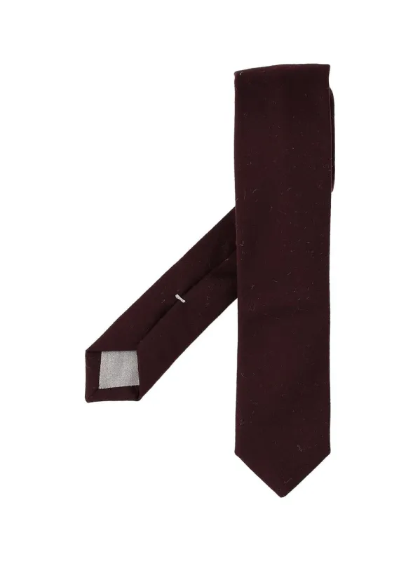 Cravatta Ties And Bow Ties Bordeaux made by Eleventy
