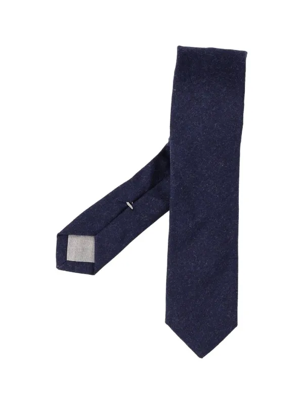 Cravatta Ties And Bow Ties Blue made by Eleventy