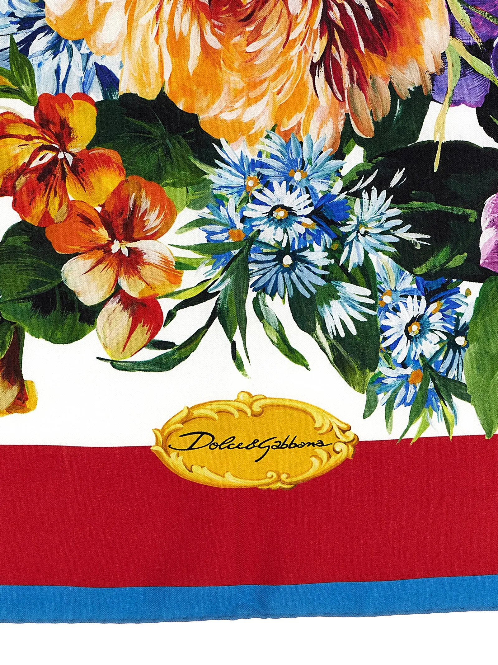 Floral Print Scarf Scarves And Foulards Multicolor sold by Wanan Luxury product image thumbnail 2