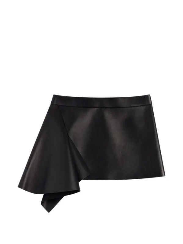 Leather Mini Skirt made by Givenchy