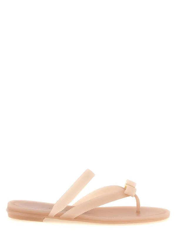 Jealsa Sandals Pink made by Salvatore Ferragamo