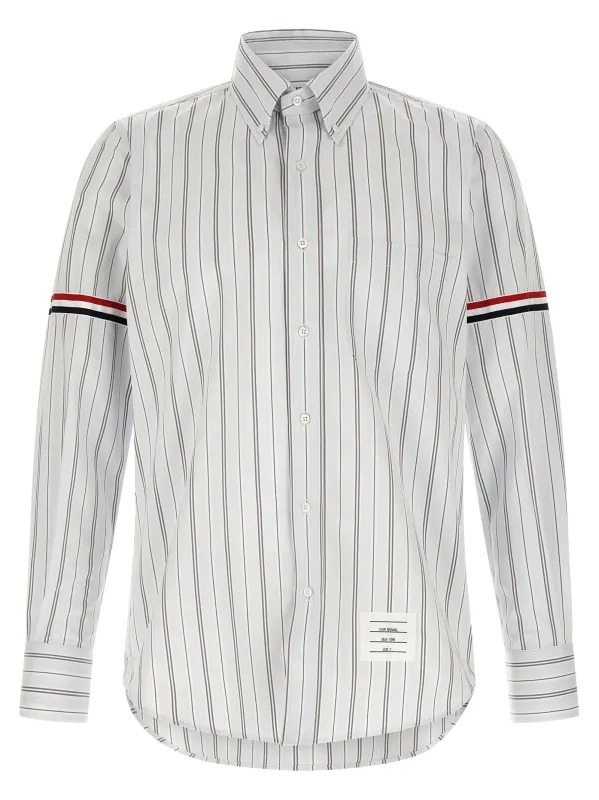 Rwb Shirt And Blouse Light Blue made by Thom Browne