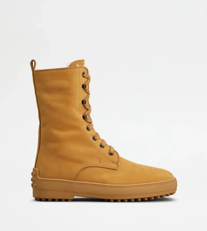 Boots & Ankle Boots Beige made by Tod's