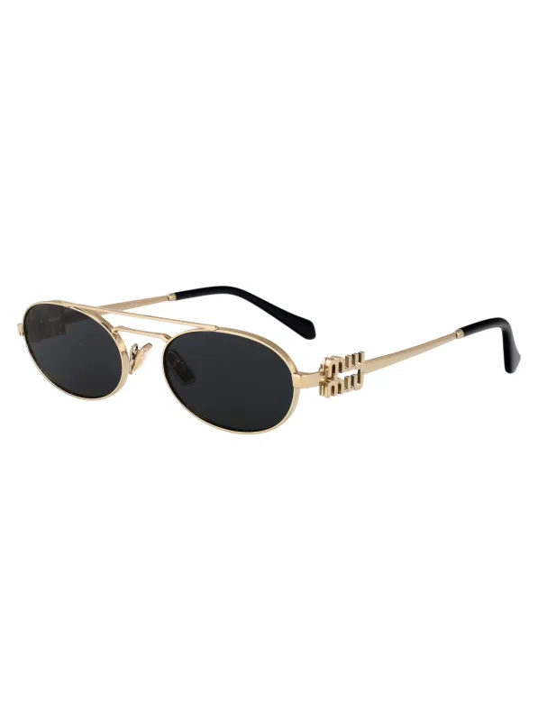0MU 54ZS OVAL Sunglasses made by Miu Miu