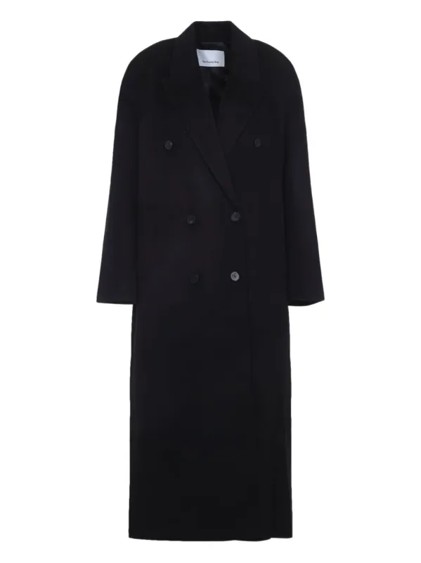 Gaia Wool Double-Breasted Coat made by Frankie Shop