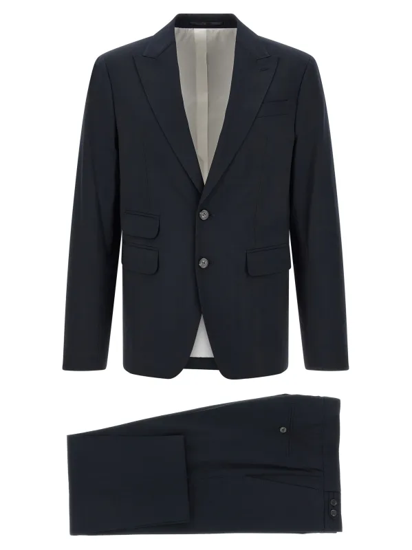 Tailored2 London Suits Blue made by DSQUARED2