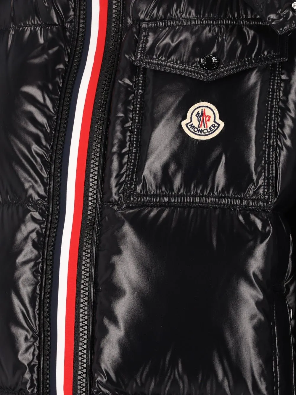 Montbeliard Short Down Jacket With Hood Jackets Black sold by Wanan Luxury product image thumbnail 4