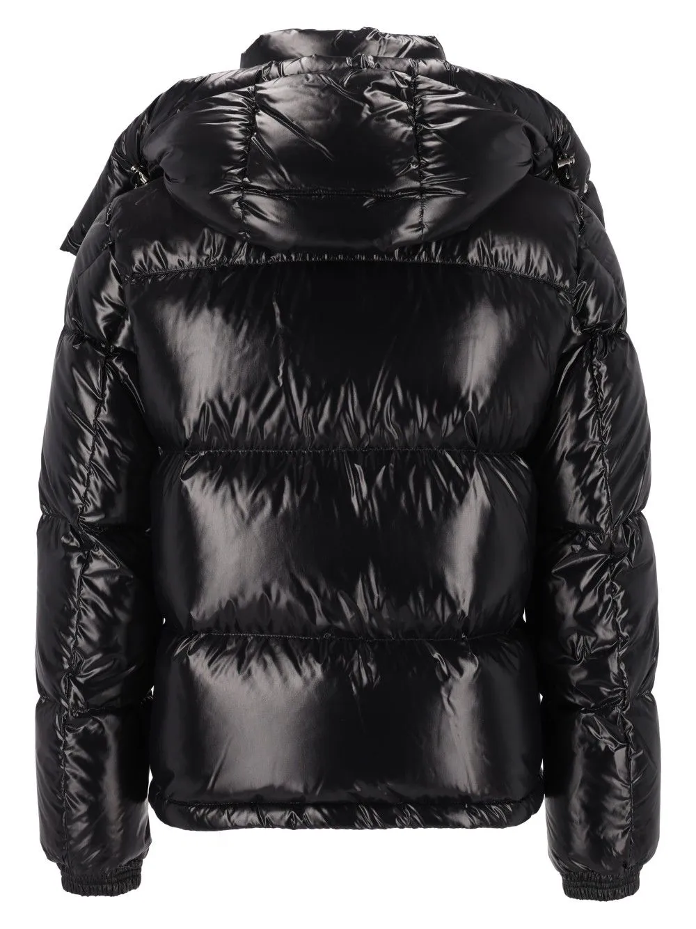 Montbeliard Short Down Jacket With Hood Jackets Black sold by Wanan Luxury product image thumbnail 2