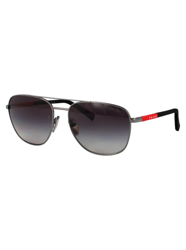 0PS 54ZS OVAL Sunglasses made by Prada Linea Rossa