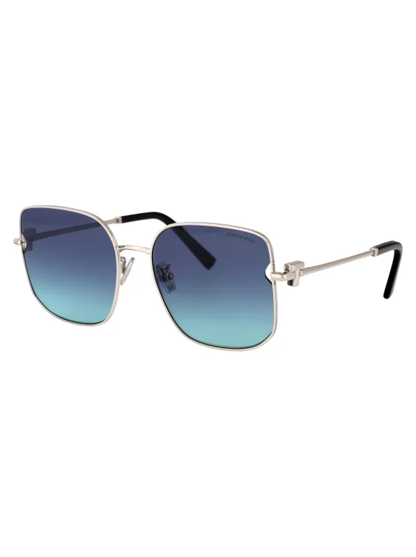 0TF3105D Squared Sunglasses made by Tiffany & Co.