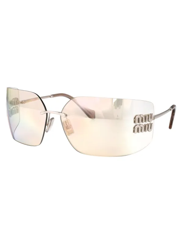 0MU 54YS GEOMETRICAL Sunglasses made by Miu Miu