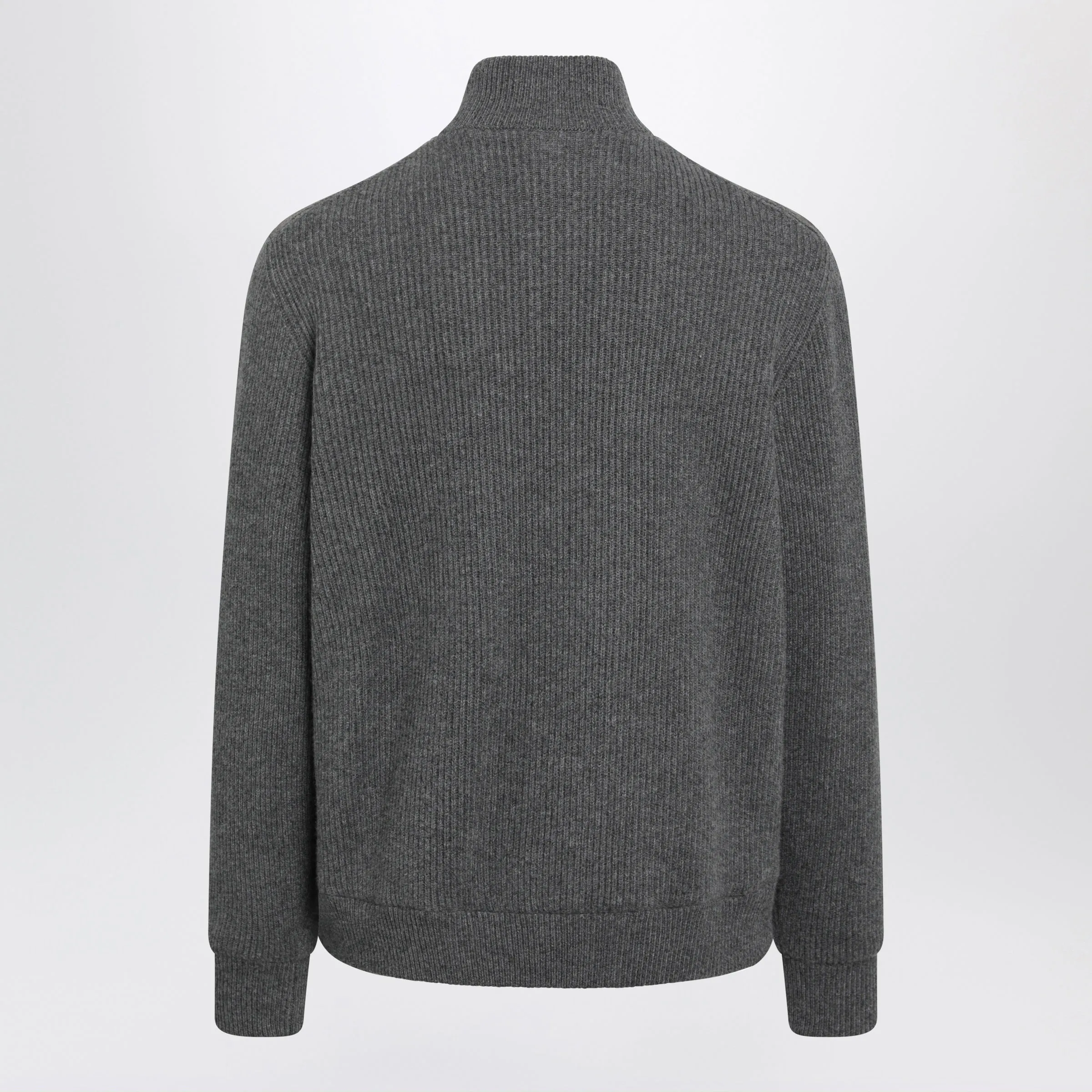 Steel Padded Leather And Cashmere Jacket sold by Wanan Luxury product image thumbnail 2