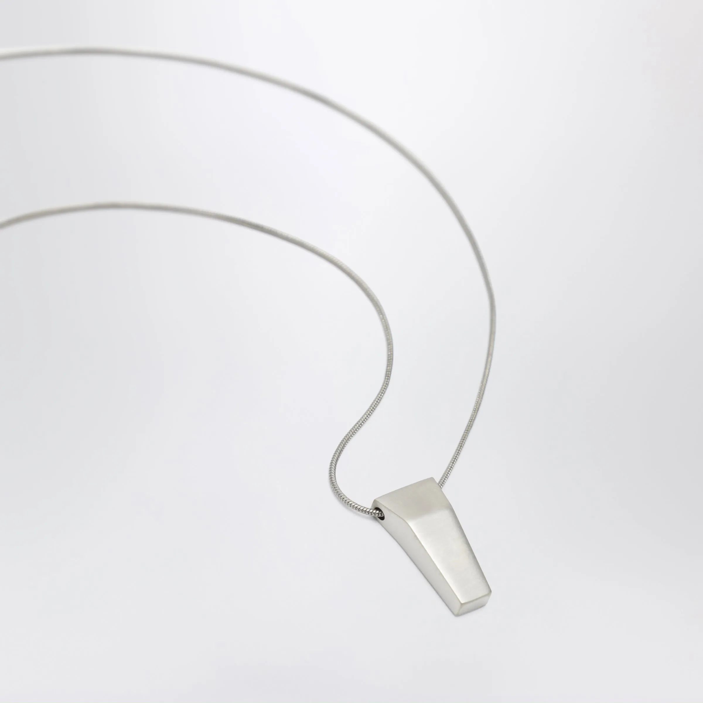 Palladium Brass Trunk Pendant Necklace sold by Wanan Luxury product image thumbnail 2